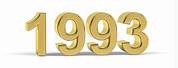 1993 Year Number Sign