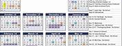 2015 School Year Calendar