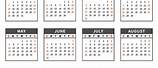 2024 Calendar Black and White