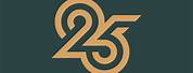 25 Number Logo Design