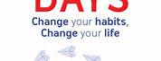 30 Days Change Your Habits Book