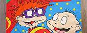 90s Rugrats Two-Sided Pillow