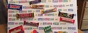 90th Birthday Candy Bar Poster