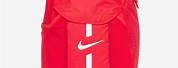A Soccer Backpack Nike Red White