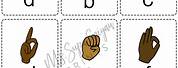 ASL Alphabet Printable Flash Cards
