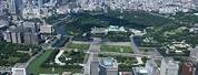 Aerial View of Imperial Palace Tokyo