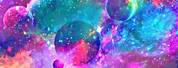 Aesthetic Galaxy Desktop Background Pastel