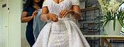 African Woman in White Wedding Dress