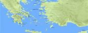 Ancient Rome Map Aegean Sea