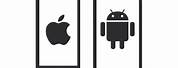 Android and Apple Phone Icon