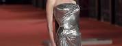 Angelina Jolie On Silver Dress