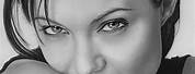 Angelina Jolie Portrait Drawing