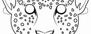 Animal Mask Coloring Pages