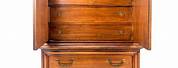Antique Tall Dresser with Cabinet Doors