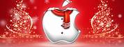 Apple Icon iPad Christmas Wallpaper