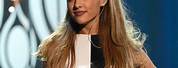 Ariana Grande Black and White Pattern Dress