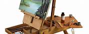 Artist Painting Easel