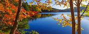 Autumn Lake Scene