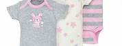 Baby Girl Newborn Onesies Set Pink Floral