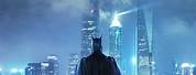 Batman Aesthetic Wallpaper in Gotham City