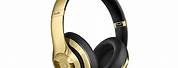 Beats Studio Gold Trim Brown