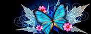 Beautiful Butterfly Digital Art Wallpaper