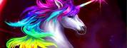 Beautiful Rainbow Unicorn Wallpaper