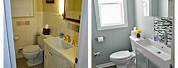 Before and After New Modern Bathroom