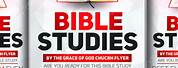 Bible Study Flyer Background Images