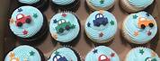 Birthday Cake and Cupcakes for Boys