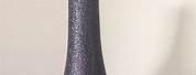 Black Glitter Wine Bottle