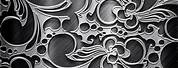 Black Silver Designs Wallpaper