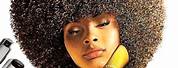 Black Woman Natural Hair Art