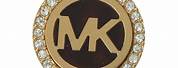 Black and Gold Michael Kors Logo