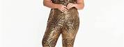 Black and Gold Plus Size Jumpsuits