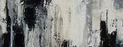 Black and White Abstract Art Paintings