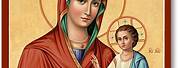 Blessed Mother Mary Icon