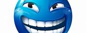 Blue Emoji Pics Troll Face