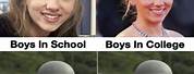 Boys vs Girls Memes Red Alert