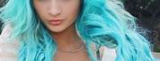 Bright Blue Turquoise Hair
