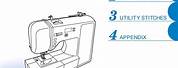 Brother HC1850 Sewing Machine Manual