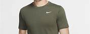 Brown Nike Shirt Summer Fit Men