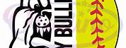 Bulldog Softball Clip Art SVG