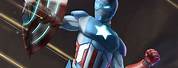 Captain America Iron Man Suit