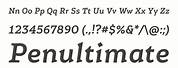 Certa Serif Font