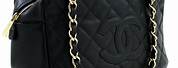Chanel Black Quilted Bag with Chain