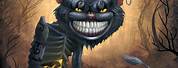 Cheshire Cat Scary Smile On Human