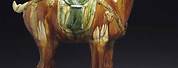 Chinese Glazed Ceramic Horse