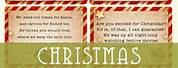 Christmas Scavenger Hunt Clues Advent Calendar