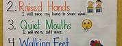Classroom Rules Chart 1st Grade